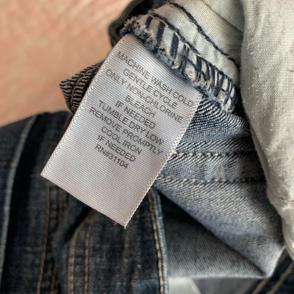 JK Indigo Girls Size 12 Skinny Jeans Dark Wash Adjustable Waist